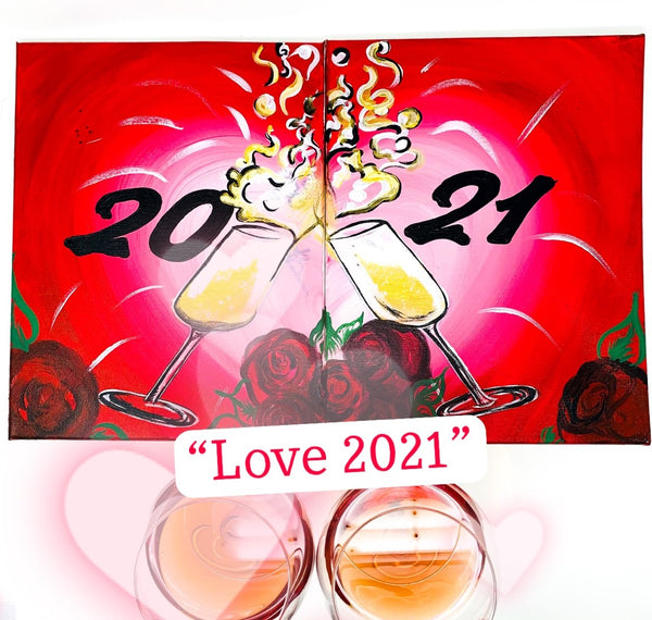 Love 2022 Couples Paint kits