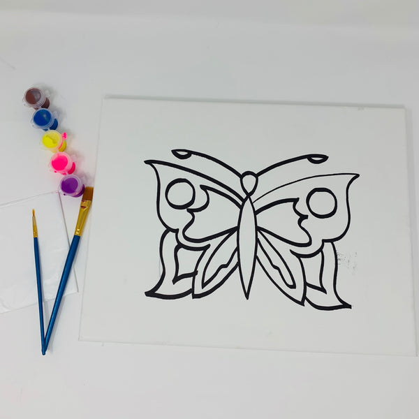 Butterfly Kids Paint Kit