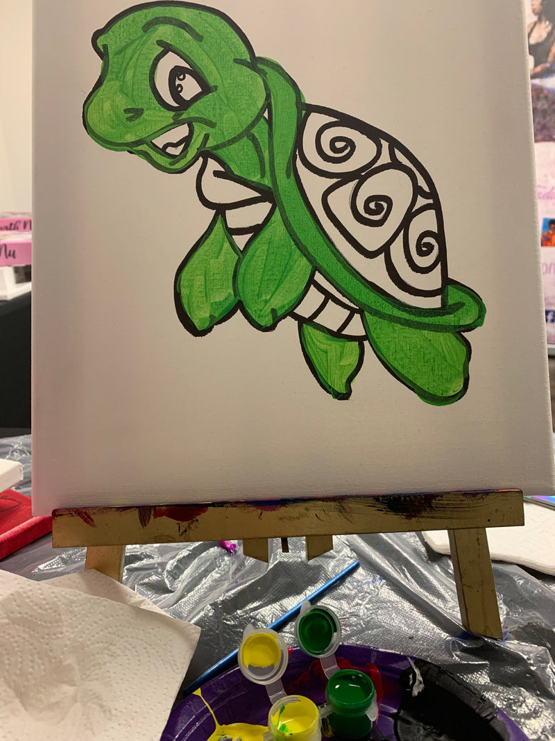 Turtle Kids Paint Kit