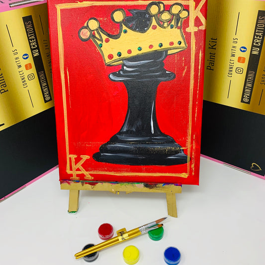 King Chess Piece Paint Kit